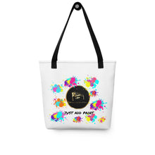 Load image into Gallery viewer, Somos Arte &#39;Just Add Paint&#39; Tote bag