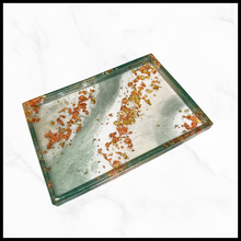 Load image into Gallery viewer, &quot;Evergreen Trees&quot; Square Serving Tray 10 X 7