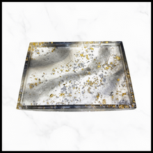 Load image into Gallery viewer, &quot;Black Fern&quot; Square Serving Tray 10 X 7