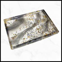 Load image into Gallery viewer, &quot;Black Fern&quot; Square Serving Tray 10 X 7