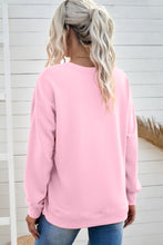 Load image into Gallery viewer, MERRY Graphic Drop Shoulder Sweatshirt