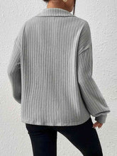 Load image into Gallery viewer, Johnny Collar Ribbed Top
