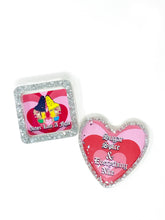 Load image into Gallery viewer, Diamond encrusted Ashtray and heart coaster set Ali 6 and La Maestra collab