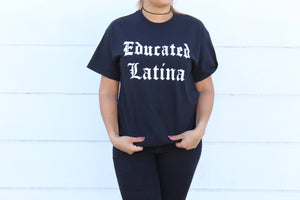 Shop La Maestra 'Educated Latina' Adult Tee