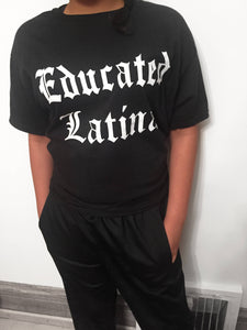 Educated Latina Childrens Tee